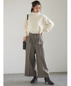 Te chichi ツイーディーワイドクロップトパンツ