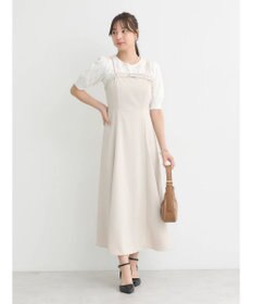 earth music&ecology 胸元ベルトキャミワンピース