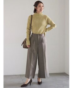 Te chichi ツイーディーワイドクロップトパンツ