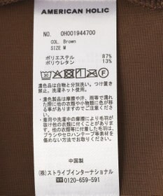 AMERICAN HOLIC シアーベロアタンクトップ