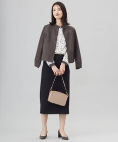 J.PRESS LADIES L 【WEB限定カラーあり・洗える】ダンボール ナロー スカート