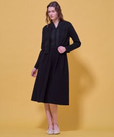 TOCCA LACE ROAD STORY ニットドレス