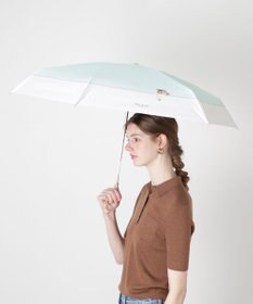 MOONBAT 【一級遮光/コンパクト】PAUL & JOE 晴雨兼用 折りたたみ日傘 軽量 スウィンギングヌネット