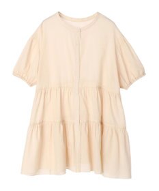 earth music&ecology 綿ローンティアードチュニック