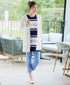 Tiaclasse 【小倉優子さん着用・UVケア・接触冷感】“やみつき”カットソーパーカーカーデ