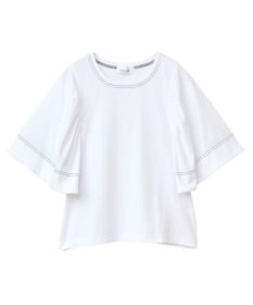 Green Parks ■ＥＳＣＡＲ　バイカラーｓｔフレアスリーブＴＥＥ