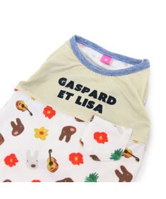 PET PARADISE リサとガスパール エコメイド 天竺 Tシャツ  《アロハ柄》 小型犬