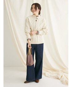 CRAFT STANDARD BOUTIQUE リサイクルポリエステルヘンリーネックプルオーバー