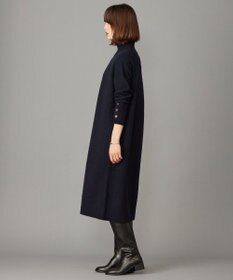 ICB 【WEB限定カラーあり・洗える】 ソフトカシミヤミックス ハイネックワンピース