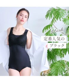 BRADELIS New York 【BRADELIS NewYork peace】シルク混素肌しっとりハッピーバストキャミ26 補正下着 カップ付き ブラトップ ブラキャミソール シェイパー