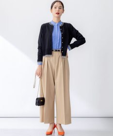 組曲 S フラワーメタル ニット カーディガン