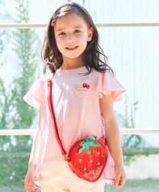 ANY KIDS しゃらしゃら ショルダーバッグ イチゴ