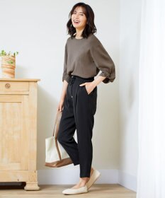 ANY 【ストレッチ/ウエストゴム】イージーケア美脚 パンツ