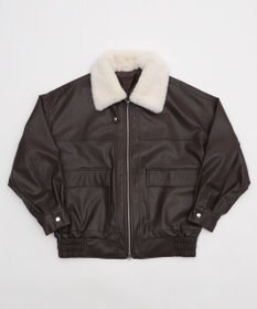 WEGO 2WAYファー襟PUジャケット