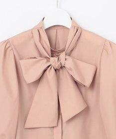 Feroux 【キレイ見えセットアップ対応】リボンタイ ブラウス