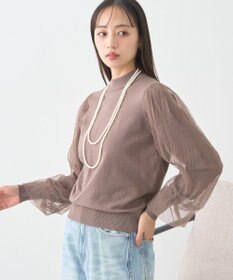 earth music&ecology レンチング(TM)エコヴェロ(TM)(マジョリカプリーツ)