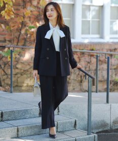 ANY SIS L 【2WAY】リボンギャザー ブラウス