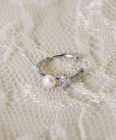 Tiaclasse 【選べる2種類】パールイヤーカフ