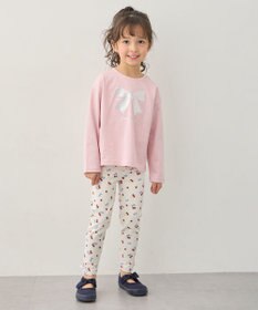 ANY KIDS 【綿100%】リボンアソート 長袖Tシャツ