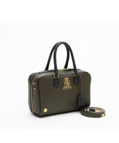 A.D.M.J. 【牛革】モーツァルト/バイカラーボストン25cm(ショルダーストラップ付)