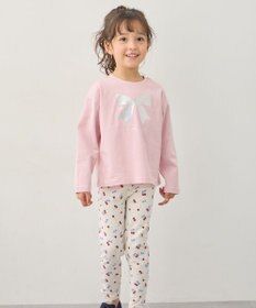 ANY KIDS 【綿100%】リボンアソート 長袖Tシャツ