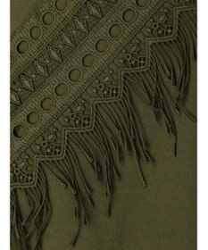 Green Parks ・ＳＵＧＡＲ　ＳＰＯＯＮ　フリンジフレンチＴシャツ