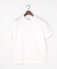 JOSEPH ABBOUD 【オーガニックコットン使用・MADE IN JAPAN】千鳥ジャカード Tシャツ