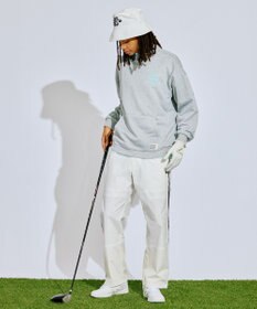 PW CIRCULUS 【撥水加工/ストレッチ】サイドストライプ ワイドパンツ ゴルフ