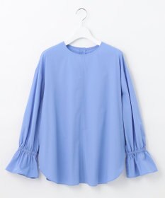 UNFILO 【洗える/吸水速乾】イージーケア キャンディスリーブ ブラウス