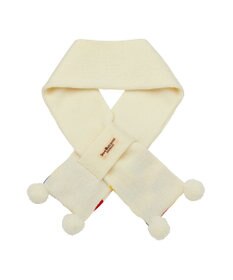 MIKI HOUSE HOT BISCUITS カラフルブロック マフラー