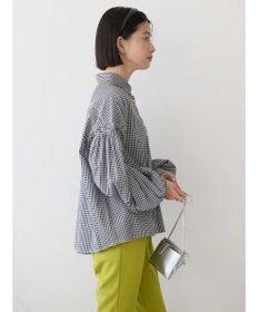 AMERICAN HOLIC ＵＶカット／接触冷感ギャザースリーブブラウス　