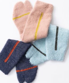 TRICOTE シャギーラメタビソックス