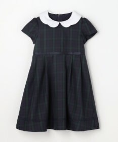 ANY KIDS 【2点セット】ノーカラー ボレロジャケット+襟付き ワンピース