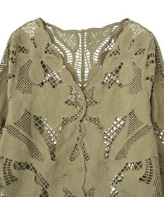 Green Parks レースカーディガン