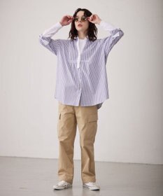 J.PRESS YORK STREET 【WOMEN】クレリックバンドドレス シャツ