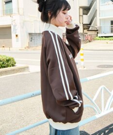 WEGO 【ユニセックスITEM/MLサイズ展開】ラグランライントラックジャケット