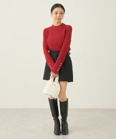 earth music&ecology サイドベルトショートパンツ