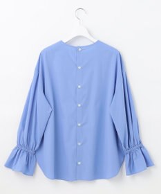 UNFILO 【洗える/吸水速乾】イージーケア キャンディスリーブ ブラウス