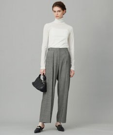 ICB 【洗える】 パウダリーチュール ハイネックトップス