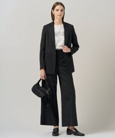 ICB L 【30th ANNIVERSARY】ヴィスコースウールツイル ワイドパンツ