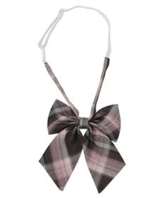 WEGO 【SCHOOLITEM】チェックスクールリボン