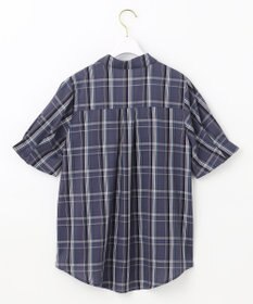 ANY SIS 【洗える】ピケチェック ブラウス