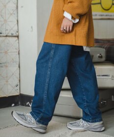 WEGO デニムイージーワイドパンツ