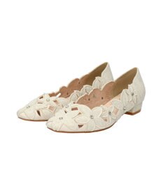 Bridget Birkin 【Bridget Birkin】フラワーカットワークラメパンプス