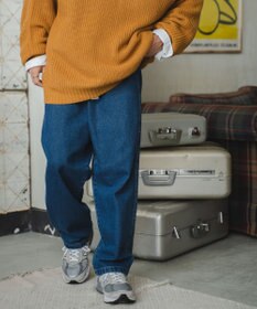 WEGO デニムイージーワイドパンツ