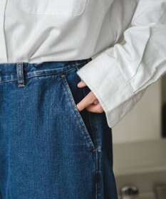 WEGO デニムイージーワイドパンツ