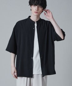 WEGO トロミBIGバンドカラーシャツ（S）