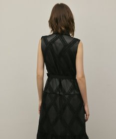 GRACE CONTINENTAL チュールレースワンピース