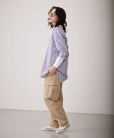 J.PRESS YORK STREET 【WOMEN】クレリックバンドドレス シャツ
