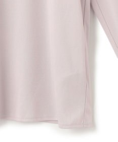 ICB L 【洗える】トリアセサテンスムース ボウタイ風プルオーバー